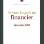 Revue du système financier - Décembre 2002